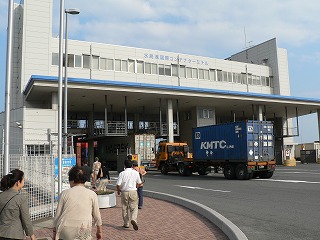 水島港国際コンテナーターミナル