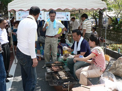 観光物産館「紺屋川」出店