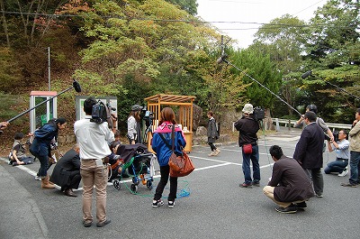 「ルパンの厳城」のロケ